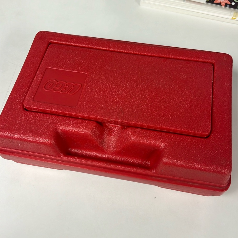 LEGO CASE VINTAGE HARD PLASTIC